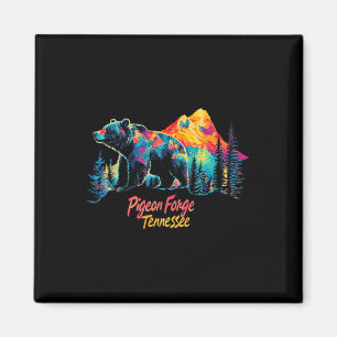 Imã Pigeon Forge Tennessee Montanhas Urso Usa Caminhad