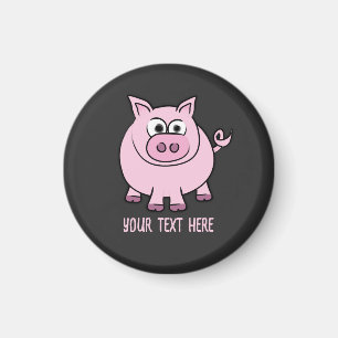 Imã Piggy Throw