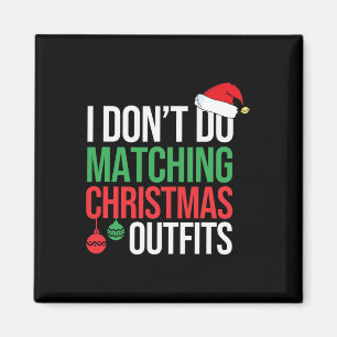 Imã Pijama de Natal Familiar Eu Não Faço Cristo Corres