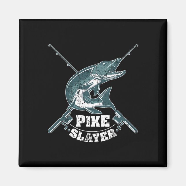 Imã Pike Slayer Fish Norte Pike (Frente)