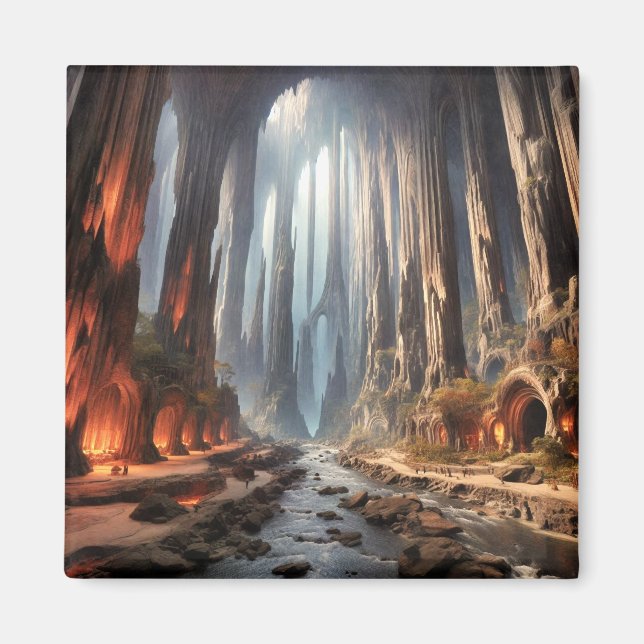 Imã Pilares e Pessoas (Frente)