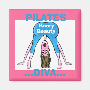 Imã PILATES - Beleza de Booty