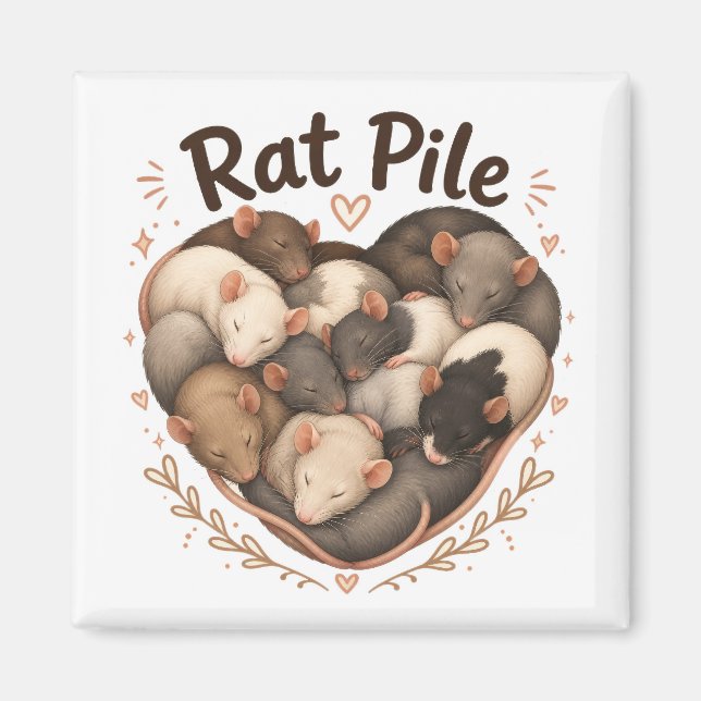 Imã Pilha de Ratos (Frente)