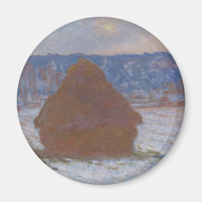 Imã Pilha de Trigo (Efeito na Neve, Dia de Sobrepesca) (Frente)
