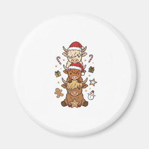 Imã Pilha de Vaca das Terras Altas de Natal Desenho de