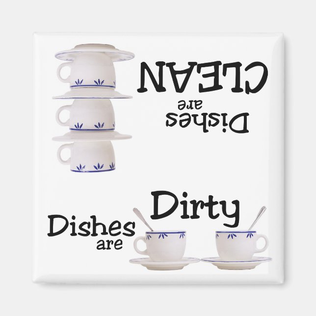 Imã Pilhas de íman de lavadora de louça de janelas (Frente)