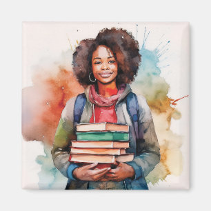 Imã Pilhas de Livros