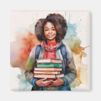 Imã Pilhas de Livros