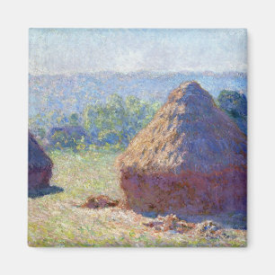 Imã Pilhas de trigo (fim do Verão), Monet