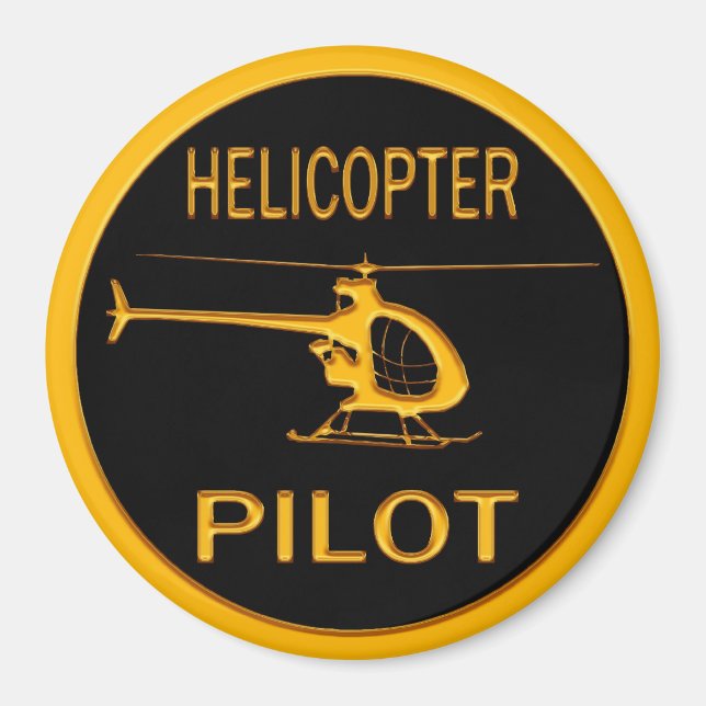 Imã Piloto de helicóptero (Frente)