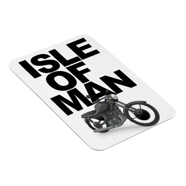 Ímã Piloto de moto da Ilha de Man (Lado Direito)