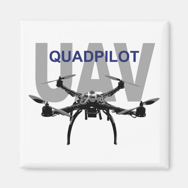 Imã Piloto quadpiloto UAV Quadcopter (Frente)