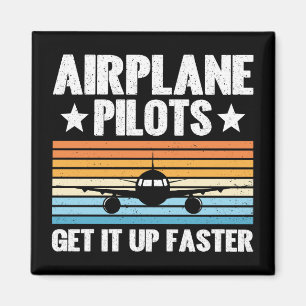 Imã Pilotos de avião levantam avião de avião mais rápi