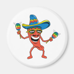 Imã Pimenta de pimentão mexicana