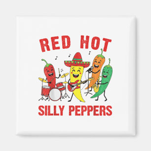 Imã Pimentos de Bobo Quente Vermelho Picante Banda Car