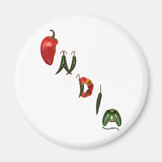 Imã Pimentos de Chili da Índia