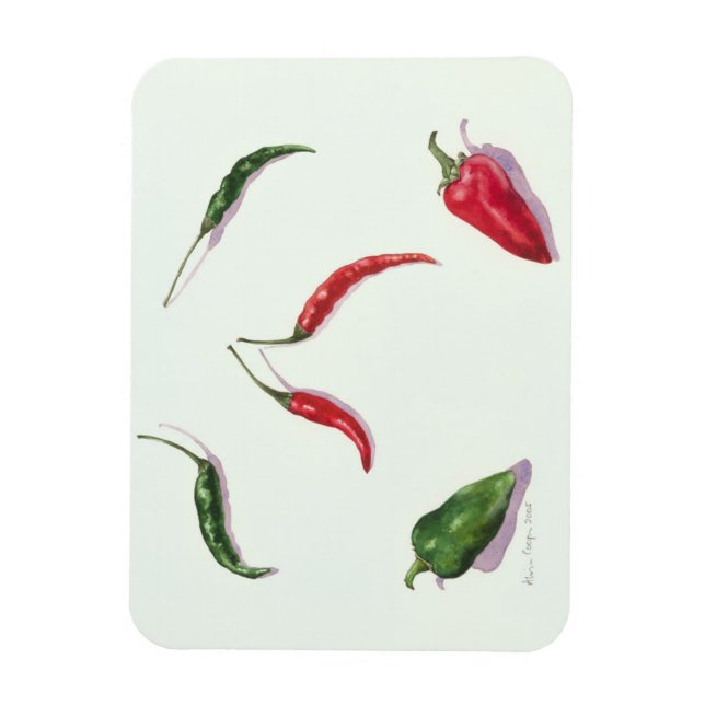 Ímã Pimentos e pimentos 2005 (Vertical)