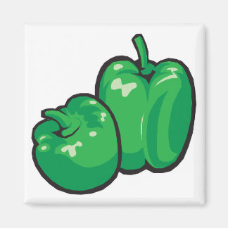 Imã pimentos verdes