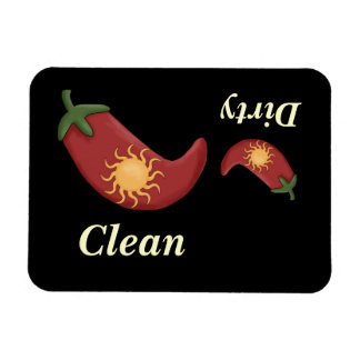 Ímã Pimentos vermelhos grandes e pequenos e Sol - Magn