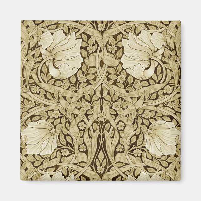 Imã Pimpernel Dourado, William Morris (Frente)