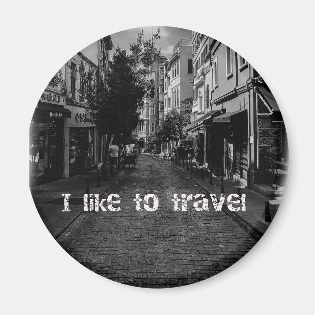 Imã Pin"s I like travel (Frente)