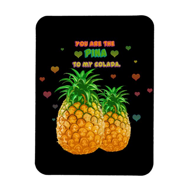 Ímã Pina Colada Pineapple (Vertical)
