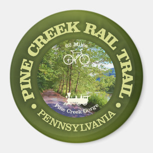 Imã Pine Creek Rail Trail (ciclismo c)