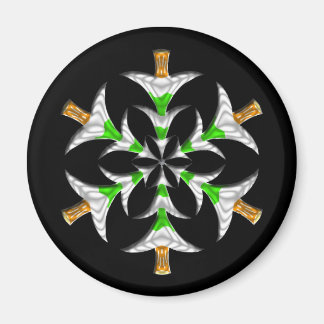 Imã Pine Tree Snowflake - Magnet