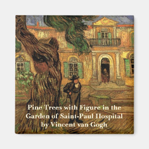 Imã Pine Trees em Santo-Paul por Vincent van Gogh