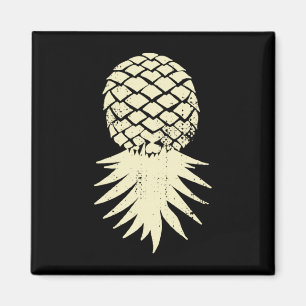Imã Pineapple invertido masculino sutil férias engraça