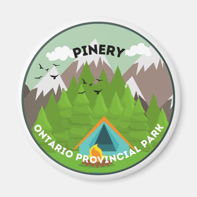 Imã Pinery Ontario Provincial Park Magnet (Frente)