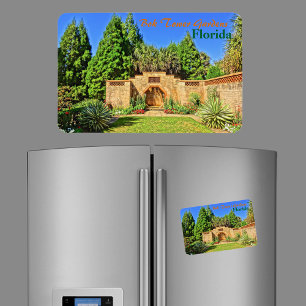 Ímã Pinewood Estate Fountain Bok Tower Jardens Flórida