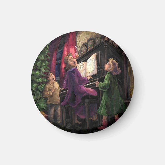 Imã Ping de Natal junto (Frente)