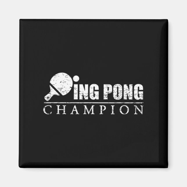 Imã Ping Pong Champion (Frente)