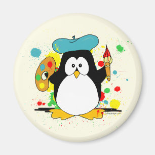 Imã Pinguim artístico