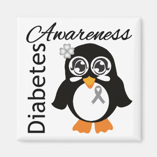 Imã Pinguim da consciência do diabetes