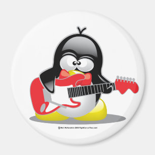 Imã Pinguim da guitarra elétrica