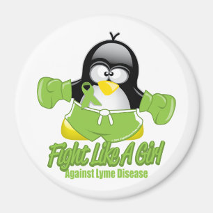 Imã Pinguim de combate da doença de Lyme
