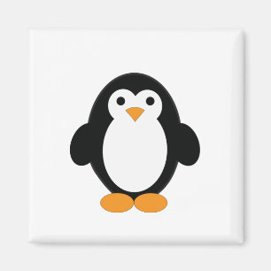 Imã Pinguim de desenho animado