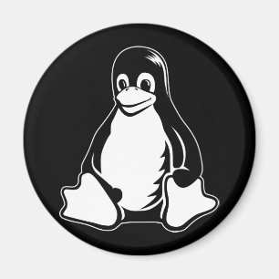 Imã Pinguim de Tux - (Linux, Open Source, Copyleft,