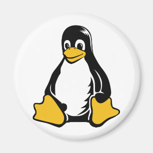 Imã Pinguim de Tux - (Linux, Open Source, Copyleft,