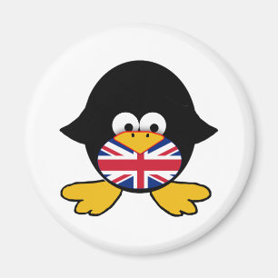 Imã Pinguim de Union Jack