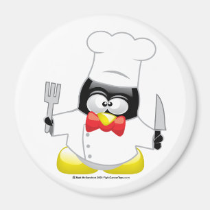 Imã Pinguim do cozinheiro chefe
