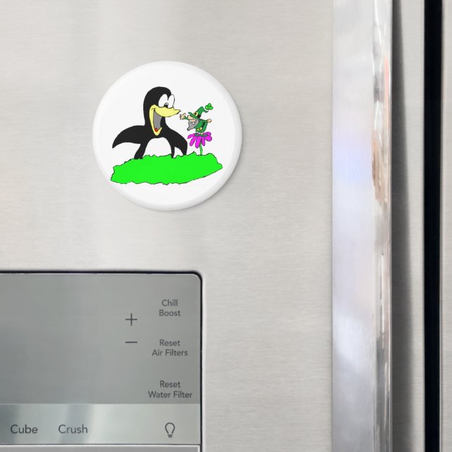 Imã Pinguim e Leprechaun (In Situ (Fridge))