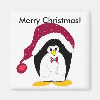 Imã Pinguim Feliz Natal - ímã