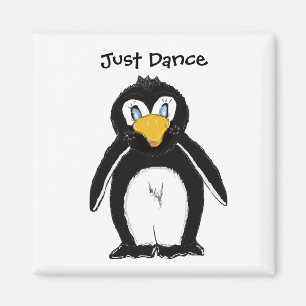 Imã Pinguim Fofo - Apenas Dança