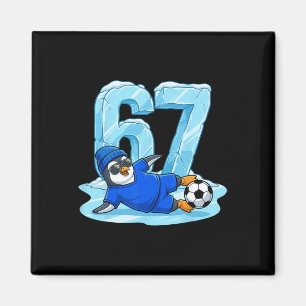 Imã Pinguim Futebol 67 Rampa de Gelo Esportes de Inver