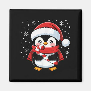 Imã Pinguim Natal Cana de Açúcar de Natal Inverno Meni