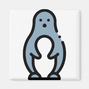 Imã Pinguim Pequeno