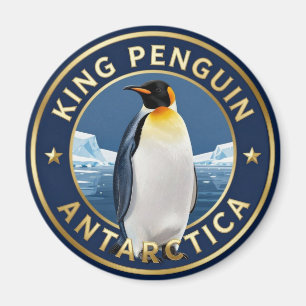 Imã 🐧 Pinguim Rei Antártida Ave Polar
